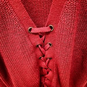 Miracle woman’s sweater with detail